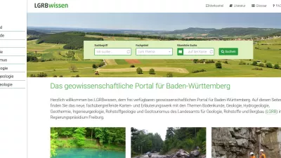 LGRBwissen - das geowissenschaftliche Portal für Baden-Württemberg